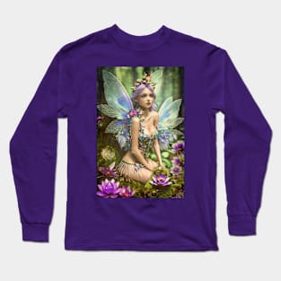 Pretty Forest Fairy Long Sleeve T-Shirt